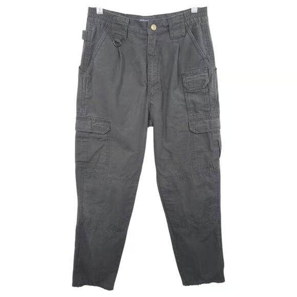 5.11 Tactical Series Size 28 Pants 34 Inseam Utility Workwear Black - Picture 1 of 3